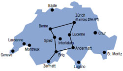 Swiss Premium Tour Itinerary
